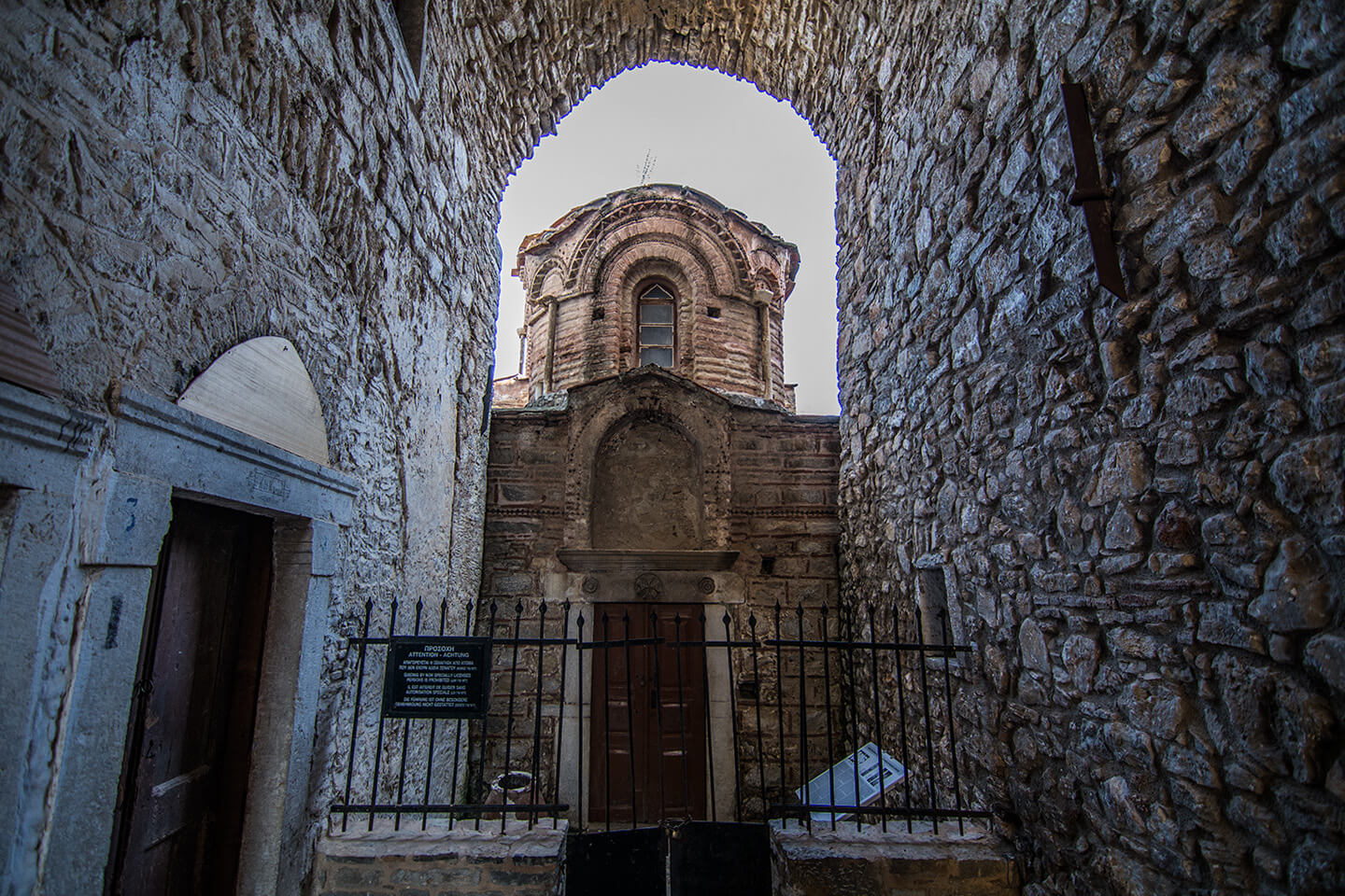 Pyrgi, a medieval village in south Chios